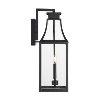 Emery Two Light Outdoor Wall Lantern (5-607-BK)