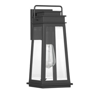 Boone One Light Outdoor Wall Lantern (5-812-BK)
