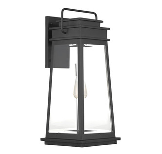 Boone One Light Outdoor Wall Lantern (5-814-BK)