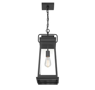 Boone One Light Outdoor Hanging Lantern (5-816-BK)