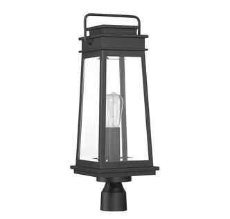 Boone One Light Outdoor Post Lantern (5-817-BK)