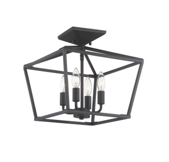 Townsend Four Light Semi-Flush Mount (6-328-4-89)