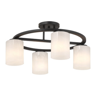 Herron Four Light Semi-Flush Mount (6-4693-4-89)