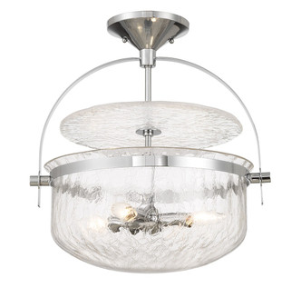 Denmar Four Light Convertible Semi-Flush/Pendant (6-4723-4-11)