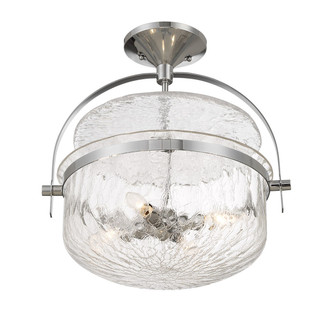 Denmar Four Light Convertible Semi-Flush/Pendant (6-4723-4-11)