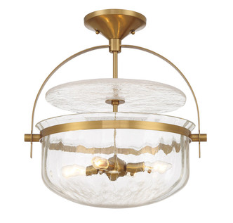 Denmar Four Light Convertible Semi-Flush/Pendant (6-4723-4-322)