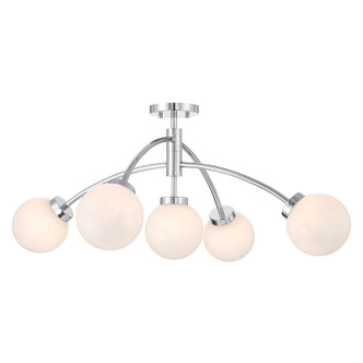 Savoy House - 6-6199-5-11 - LED Semi-Flush Mount - Redfield - Chrome