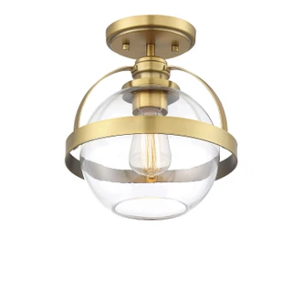 Pendleton One Light Semi-Flush Mount (6-7200-1-322)