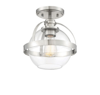 Pendleton One Light Semi-Flush Mount (6-7200-1-SN)