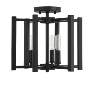 Benson Three Light Semi-Flush Mount (6-7702-3-89)