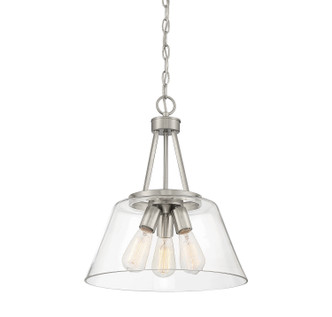 Calhoun Three Light Pendant (7-1025-3-SN)
