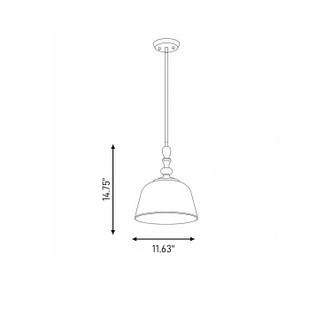 Berg One Light Pendant (7-3751-1-322)