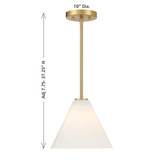 Blair One Light Mini-Pendant (7-4011-1-322)