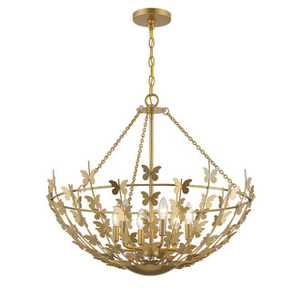 Birch Six Light Pendant (7-4199-6-171)