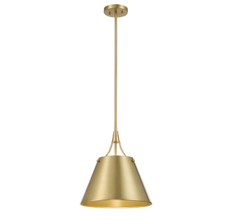 Savoy House - 7-4499-1-322 - One Light Pendant - Willis - Warm Brass