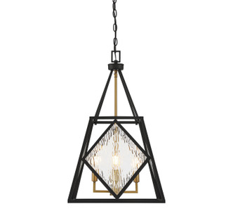Capella Four Light Linear Chandelier (7-5402-4-79)