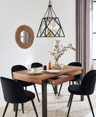 Capella Four Light Linear Chandelier (7-5402-4-79)