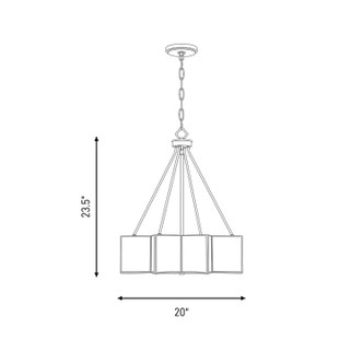 Reiling Three Light Pendant (7-5988-3-322)