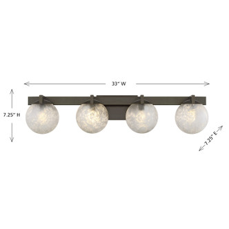 Darien Four Light Bathroom Vanity (8-1017-4-15)
