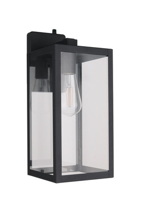 Craftmade - ZA7114-TB-PC - One Light Outdoor Lantern - Harris - Textured Black