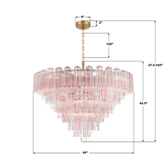 Addis 28 Light Chandelier (ADD-327-AG-SP)