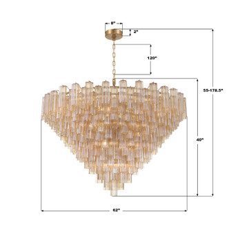 Addis 40 Light Chandelier (ADD-329-AG-AM)