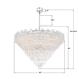 Addis 40 Light Chandelier (ADD-329-CH-CL)