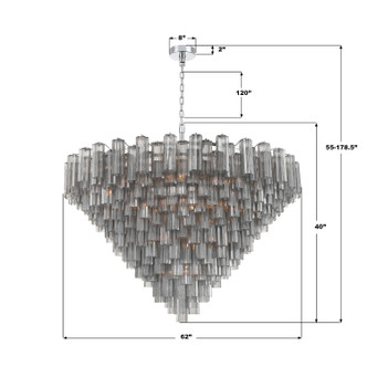 Addis 40 Light Chandelier (ADD-329-CH-SM)