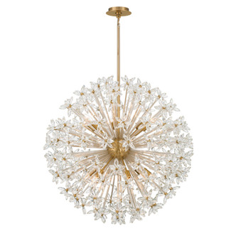Adley 12 Light Chandelier (ADL-512-AG-CL)