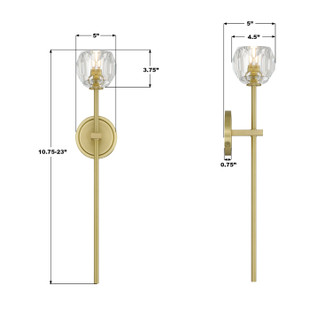 Aragon LED Wall Sconce (ARA-10261-SB)