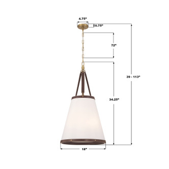 Callahan Four Light Pendant (CAL-2405-LG)