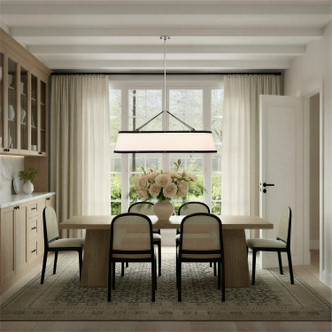 Callahan Six Light Chandelier (CAL-2407-PN)