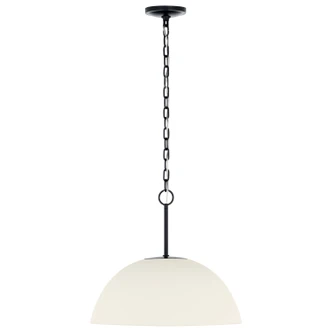 Mikale LED Pendant (52828BKLED)