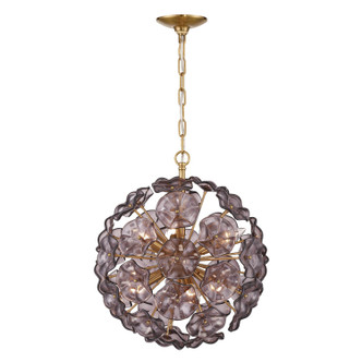 Esme Six Light Chandelier (ESM-4005-AG-SM)