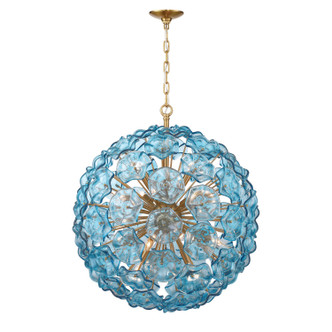 Esme 12 Light Chandelier (ESM-4009-AG-BL)