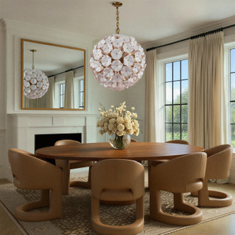 Esme 12 Light Chandelier (ESM-4009-AG-WH)