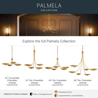 Palmela Four Light Chandelier/Semi Flush (52854LBR)