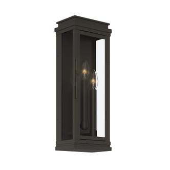 Kichler - 59163OZ - Three Light Outdoor Wall Mount - Lundon - Olde Bronze