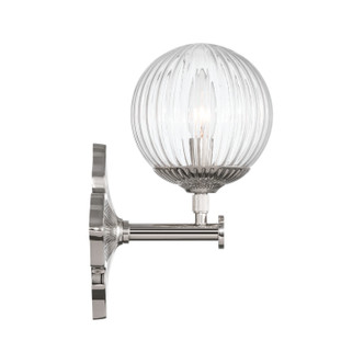 Orly One Light Wall Sconce (ORY-1001-PN-CL)