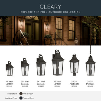 Cleary Two Light Outdoor Pendant (59198OZ)