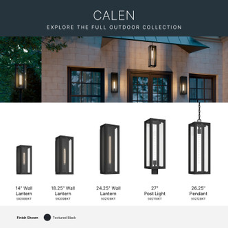 Calen One Light Outdoor Pendant (59212BKT)