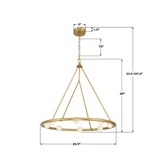 Terrell LED Chandelier (TRL-2805-LG)