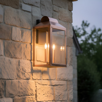Beryn Four Light Outdoor Wall Lantern (BER8412AC)