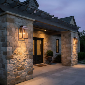 Beryn Four Light Outdoor Wall Lantern (BER8412AC)