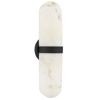 Bree Two Light Wall Sconce (BREE8804MBK)