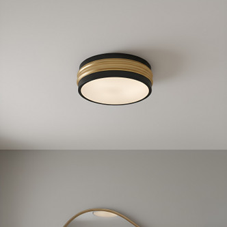 Emmett Three Light Flush Mount (EMM1616MBK)