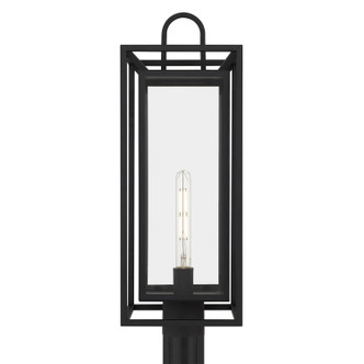 Jayce One Light Outdoor Post Lantern (JAY9009MBK)