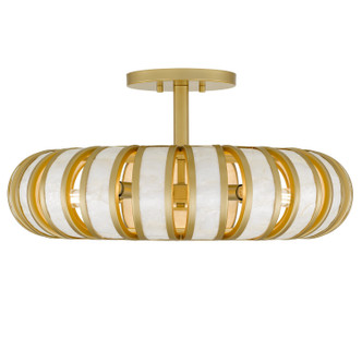 Knight Five Light Semi-Flush Mount (KNIG1722SGD)