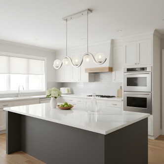 Spherical Five Light Island Pendant (SRI551BN)