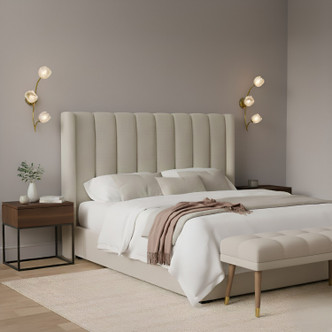 Walker Three Light Wall Sconce (WALK8808PVB)